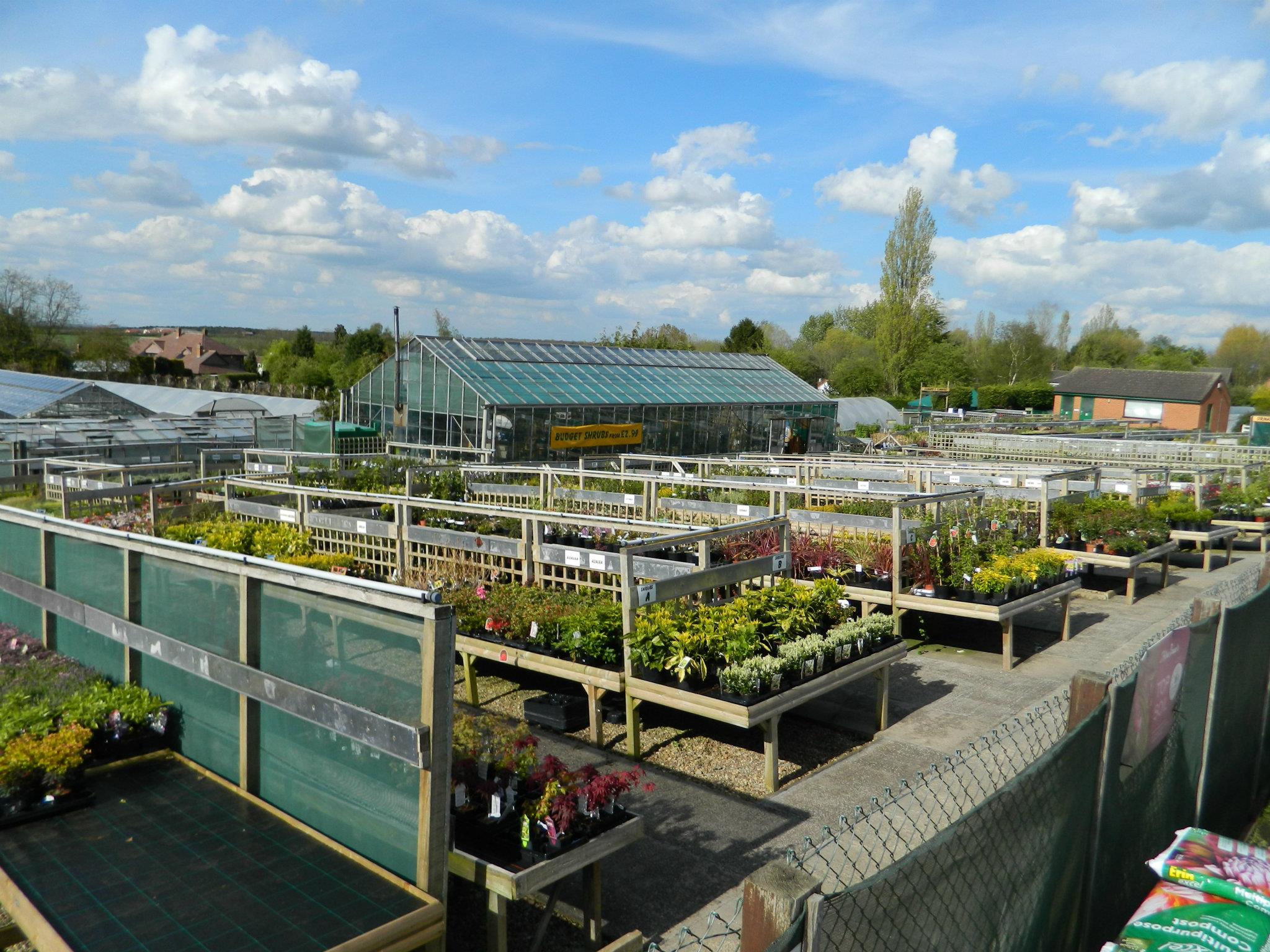 Garden centre view